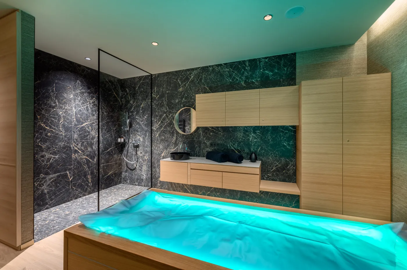 The dry float bed in the Melea spa