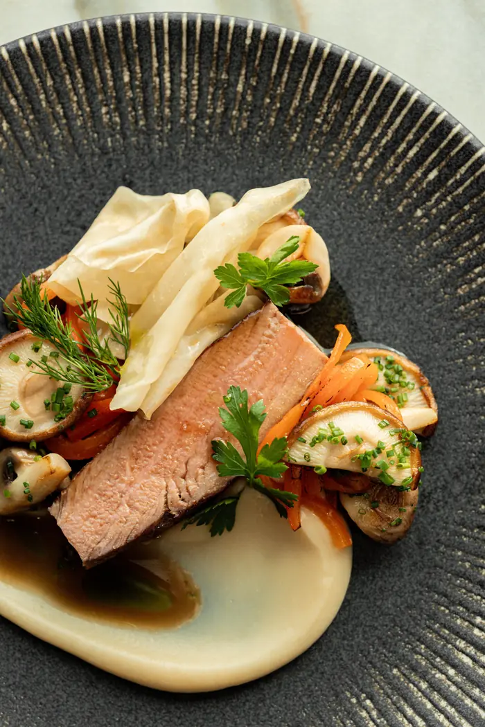 A main course from the Melea kitchen